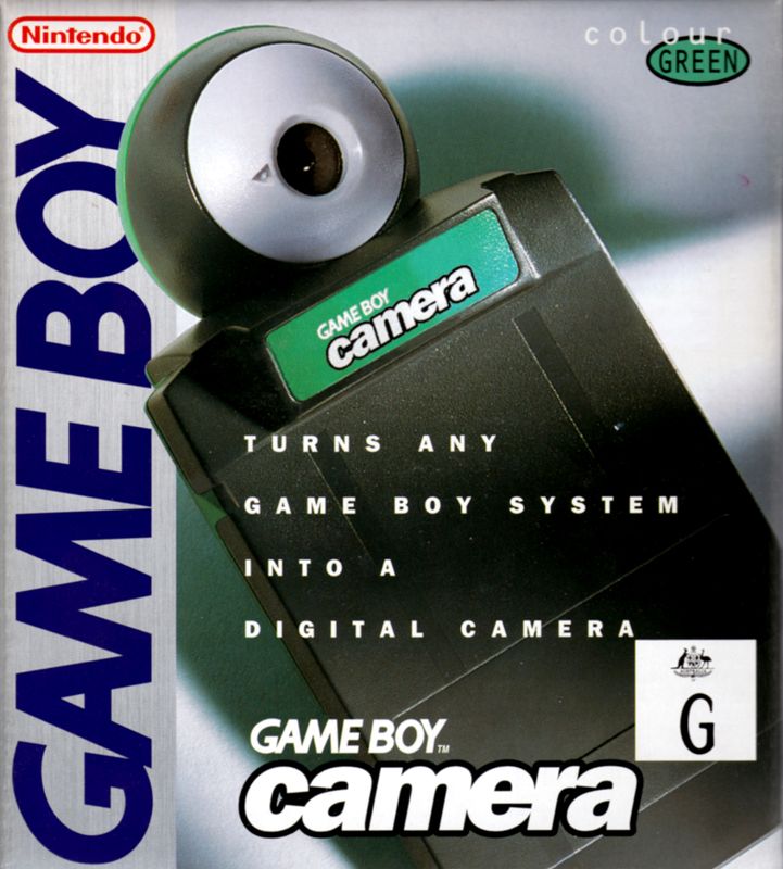 Gameboy Camera box art for GameBoy